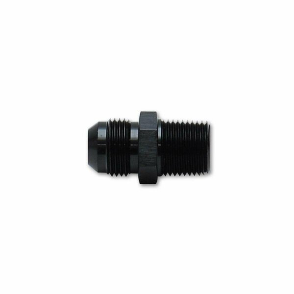 Vibrant 0.125 in. NPT x -6 AN Straight Adapter Fitting 10217